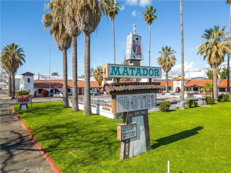 Exterior of the Matador Motel